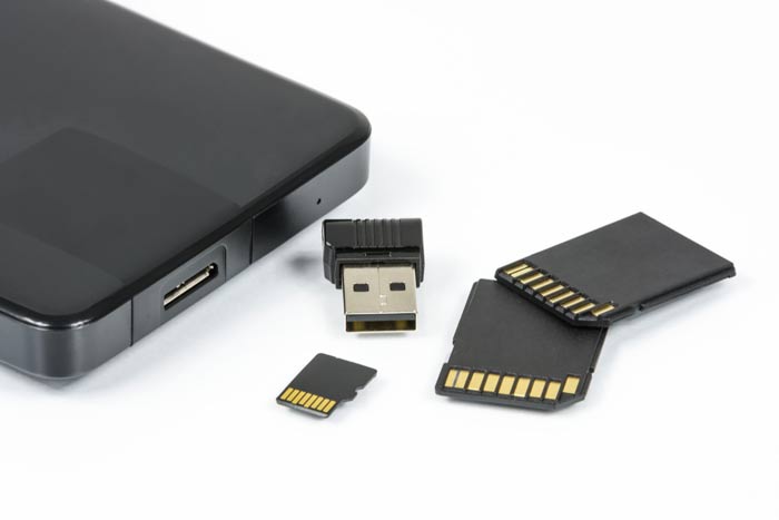 Distribuzione Flash Drive USB, Schede SD e Micro SD